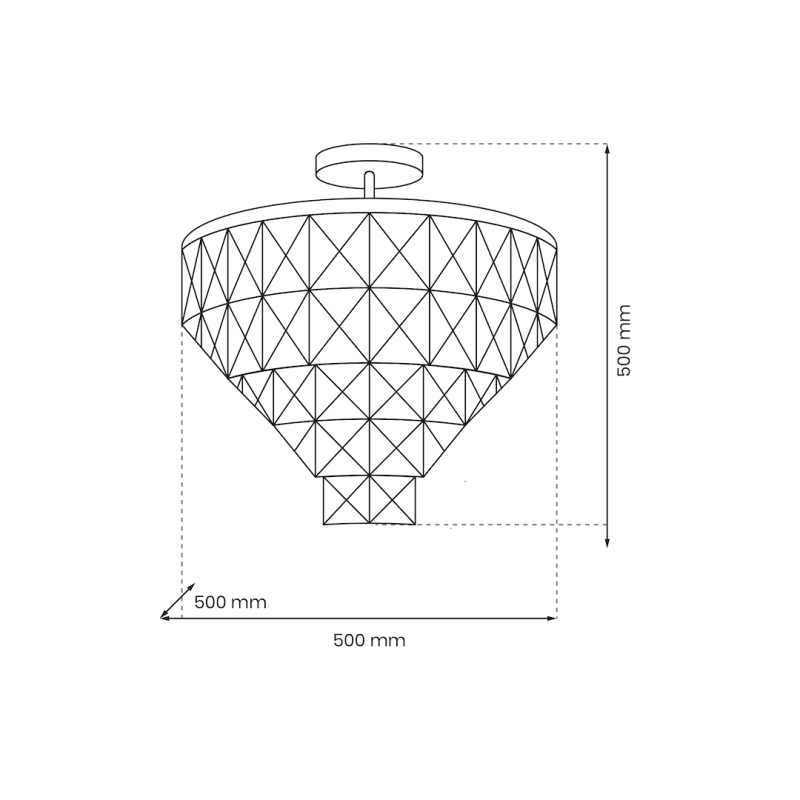 Lampa sufitowa CHELSEA CHROME 6xE14 Lampa sufitowa CHELSEA CHROME 6xE14