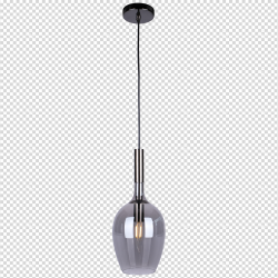 Lampa wisząca LUGANO SMOKED 1xE14 Lampa wisząca LUGANO SMOKED 1xE14