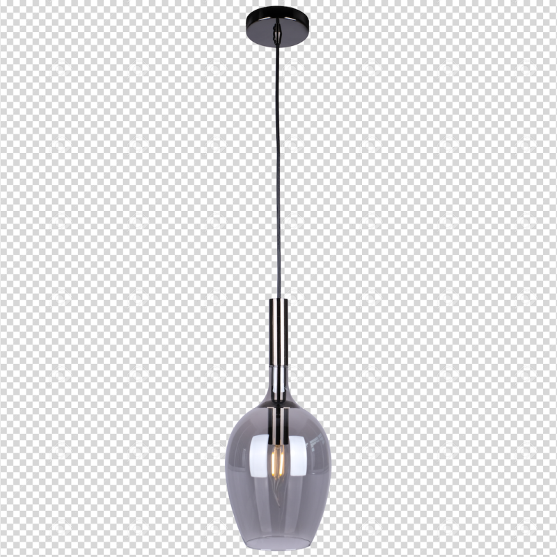 Lampa wisząca LUGANO SMOKED 1xE14 Lampa wisząca LUGANO SMOKED 1xE14