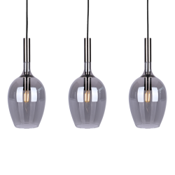 Lampa wisząca LUGANO SMOKED 3xE14 Lampa wisząca LUGANO SMOKED 3xE14