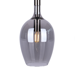 Lampa wisząca LUGANO SMOKED 3xE14 Lampa wisząca LUGANO SMOKED 3xE14