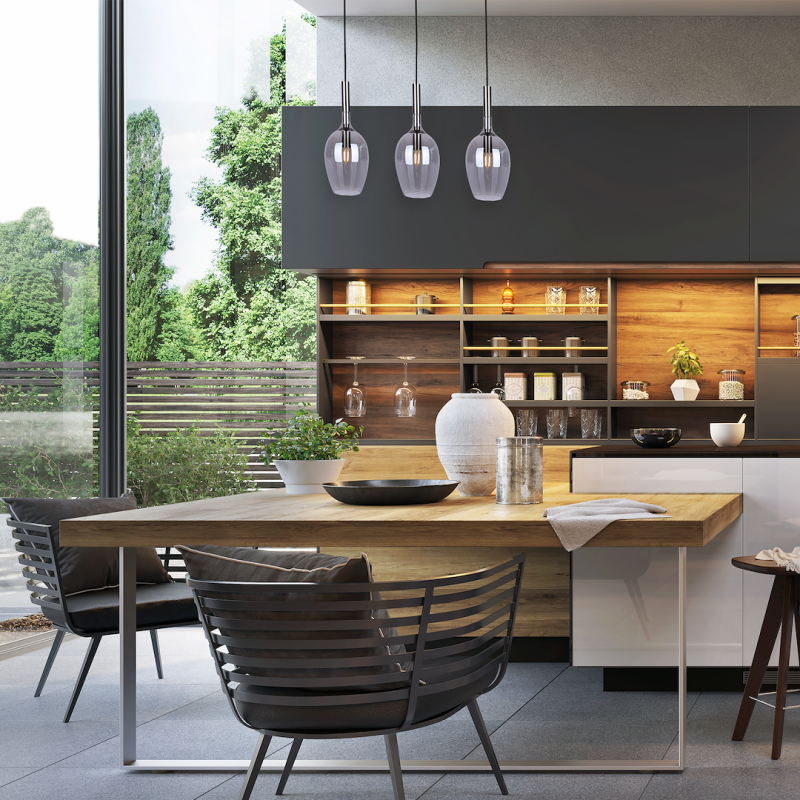 Lampa wisząca LUGANO SMOKED 3xE14 Lampa wisząca LUGANO SMOKED 3xE14