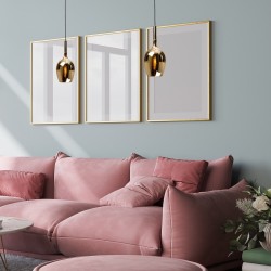 Lampa wisząca LUGANO GOLD 1xE14 Lampa wisząca LUGANO GOLD 1xE14