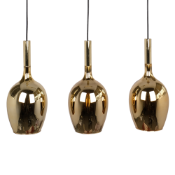 Lampa wisząca LUGANO GOLD 3xE14 Lampa wisząca LUGANO GOLD 3xE14