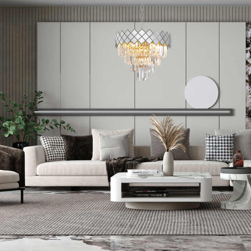Żyrandol CARISMA CHROME 9xE14 Żyrandol CARISMA CHROME 9xE14