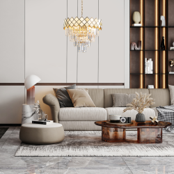 Żyrandol CARISMA GOLD 9xE14 Żyrandol CARISMA GOLD 9xE14