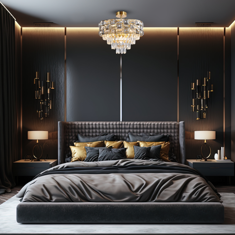 Lampa sufitowa LUXURIA 9xE14 Lampa sufitowa LUXURIA 9xE14