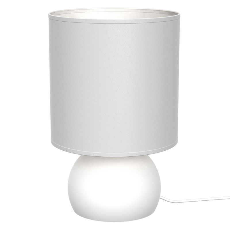 Lampka nocna VICKY WHITE 1xE27 Lampka nocna VICKY WHITE 1xE27