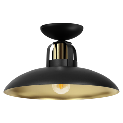 Lampa sufitowa FELIX BLACK/GOLD 1xE27 Lampa sufitowa FELIX BLACK/GOLD 1xE27