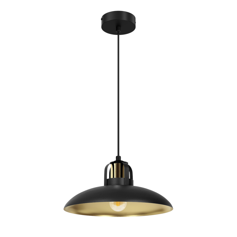 Lampa wisząca FELIX BLACK/GOLD 1xE27 Lampa wisząca FELIX BLACK/GOLD 1xE27