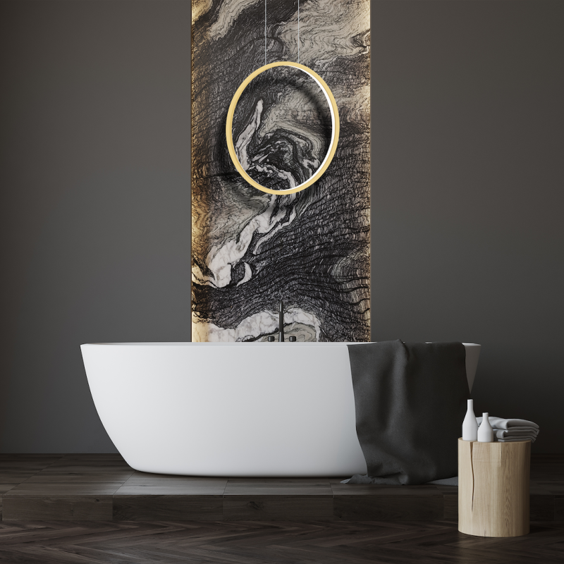 Lampa wisząca Saturno Gold 28W LED Lampa wisząca Saturno Gold 28W LED