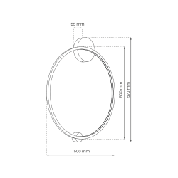 Lampa sufitowa Saturno Black 25W LED Lampa sufitowa Saturno Black 25W LED