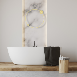 Deckenleuchte Saturno Gold 46W LED Deckenleuchte Saturno Gold 46W LED