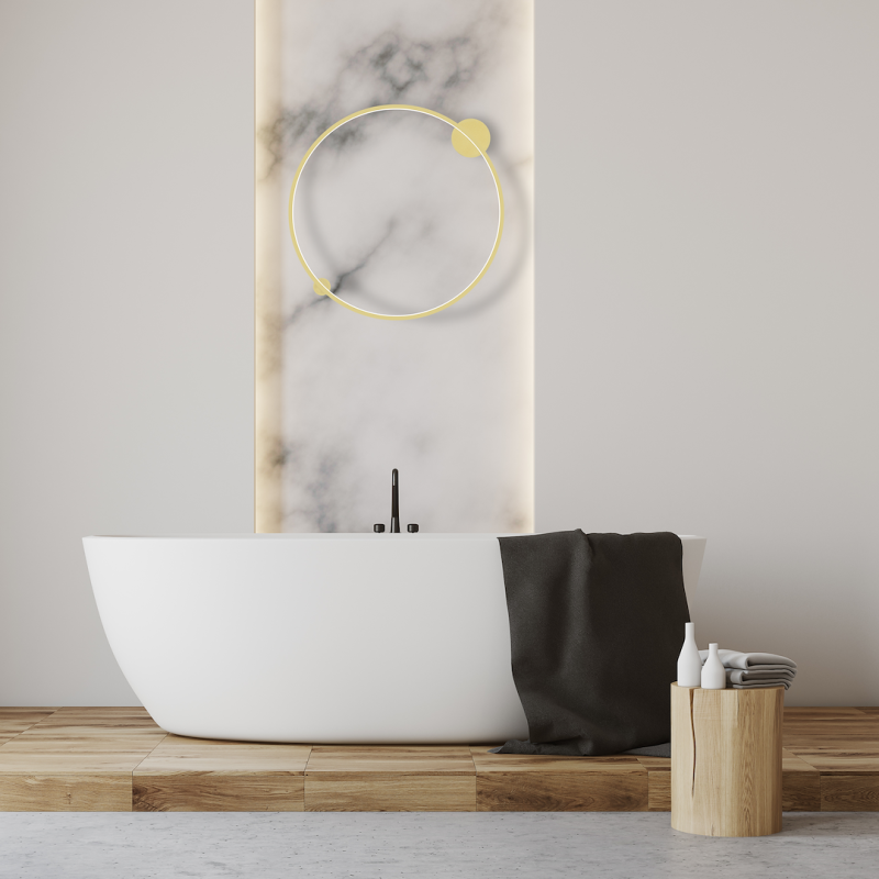 Deckenleuchte Saturno Gold 46W LED Deckenleuchte Saturno Gold 46W LED