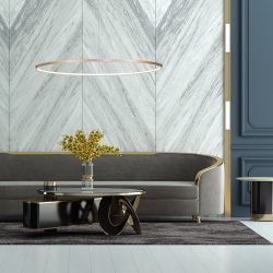 Saturno Gold 57W LED Pendant Lamp Saturno Gold 57W LED Pendant Lamp