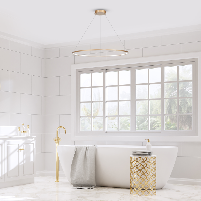 Saturno Gold 57W LED Pendant Lamp Saturno Gold 57W LED Pendant Lamp