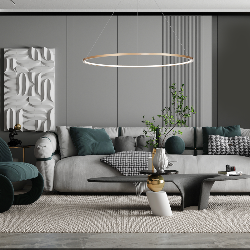 Lampa wisząca Saturno Gold 65W LED Lampa wisząca Saturno Gold 65W LED