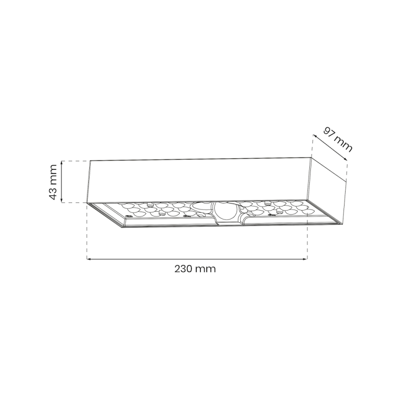 Lampa Solarna Brick 6W 800lm 4000K Lampa Solarna Brick 6W 800lm 4000K