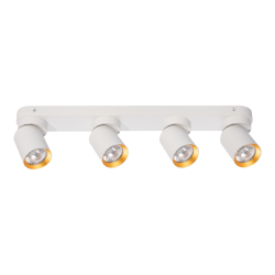Lampa Sufitowa Andy 4xGU10 Biały + Złoty Lampa Sufitowa Andy 4xGU10 Biały + Złoty