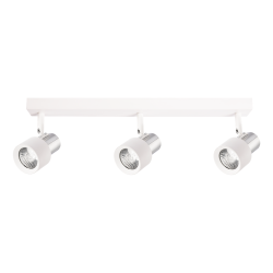 Lampa Sufitowa Cino 3xGU10 Biały + Chrom Lampa Sufitowa Cino 3xGU10 Biały + Chrom