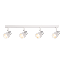 Lampa Sufitowa Cino 4xGU10 Biały + Chrom Lampa Sufitowa Cino 4xGU10 Biały + Chrom