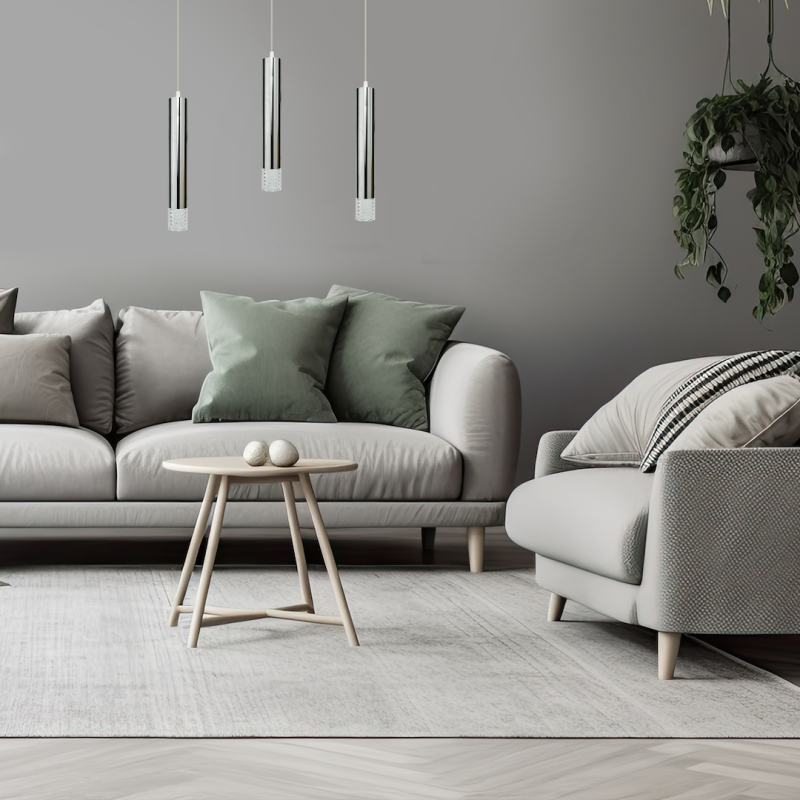 Lampa wisząca TUBI CHROM 1xGU10 Lampa wisząca TUBI CHROM 1xGU10