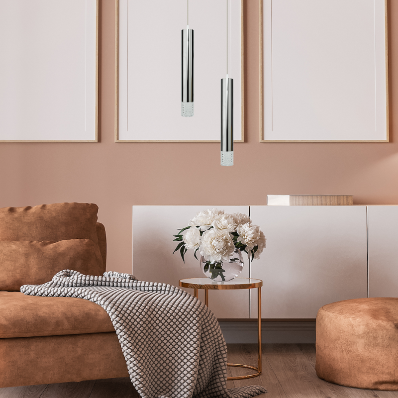 Lampa wisząca TUBI CHROM 1xGU10 Lampa wisząca TUBI CHROM 1xGU10