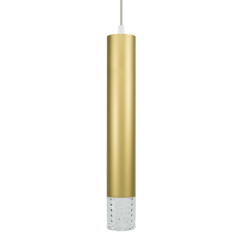 Lampa wisząca TUBI GOLD 1xGU10 Lampa wisząca TUBI GOLD 1xGU10