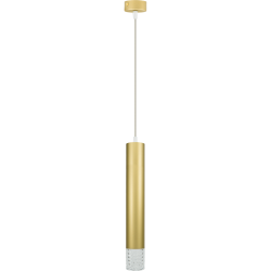 Lampa wisząca TUBI GOLD 1xGU10 Lampa wisząca TUBI GOLD 1xGU10