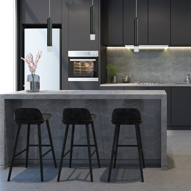 Lampa wisząca TUBI BLACK 1xGU10 Lampa wisząca TUBI BLACK 1xGU10