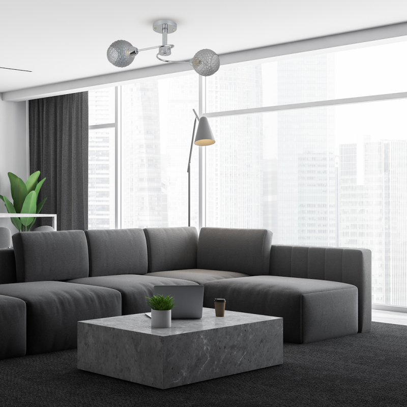 Lampa sufitowa OAKLAND 2xE27 Lampa sufitowa OAKLAND 2xE27