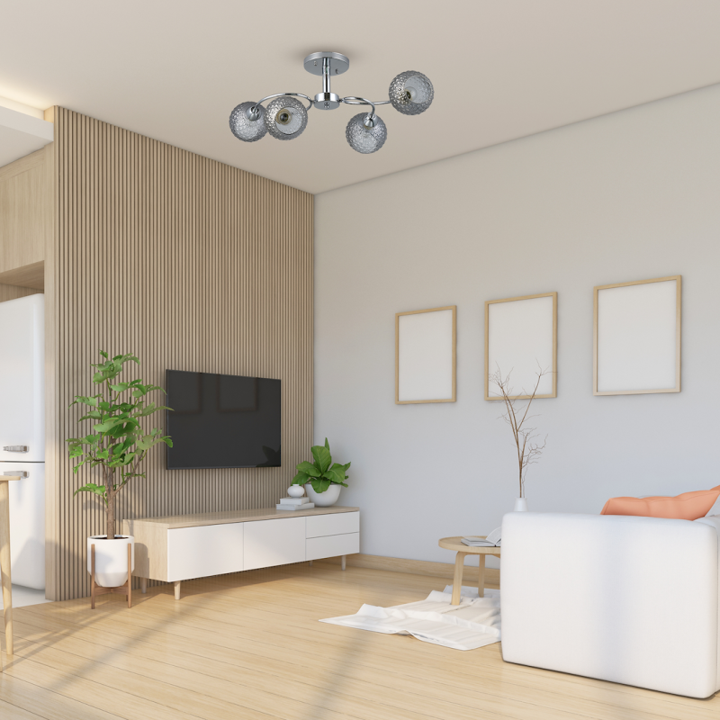 Lampa sufitowa OAKLAND 4xE27 Lampa sufitowa OAKLAND 4xE27