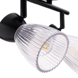 Lampa sufitowa BEST BLACK 2xE14 Lampa sufitowa BEST BLACK 2xE14