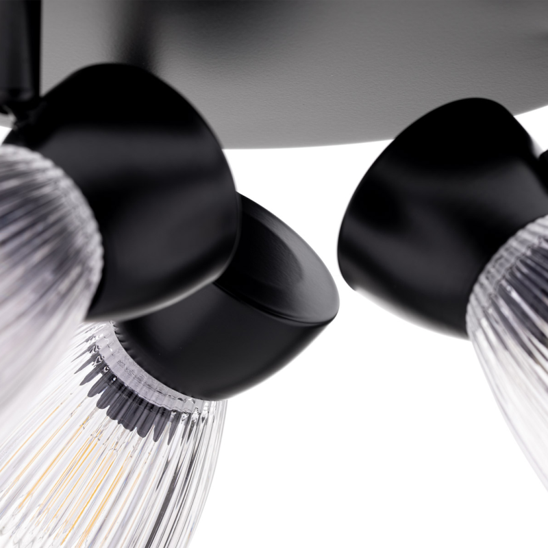 Lampa sufitowa BEST BLACK 3xE14 (round) Lampa sufitowa BEST BLACK 3xE14 (round)