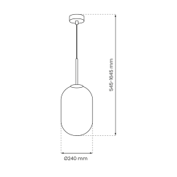 Lampa wisząca ALIAS GOLD 1xE14 fi 240 Lampa wisząca ALIAS GOLD 1xE14 fi 240