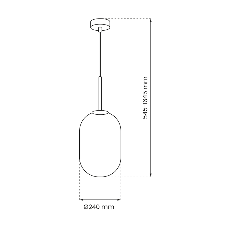 Lampa wisząca ALIAS GOLD 1xE14 fi 240 Lampa wisząca ALIAS GOLD 1xE14 fi 240