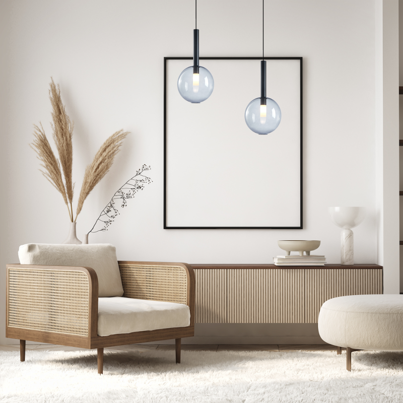 Lampa wisząca NIKO BLACK 1xG9 fi 200 Lampa wisząca NIKO BLACK 1xG9 fi 200