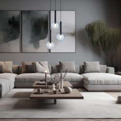 Lampa wisząca NIKO BLACK 3xG9 Lampa wisząca NIKO BLACK 3xG9