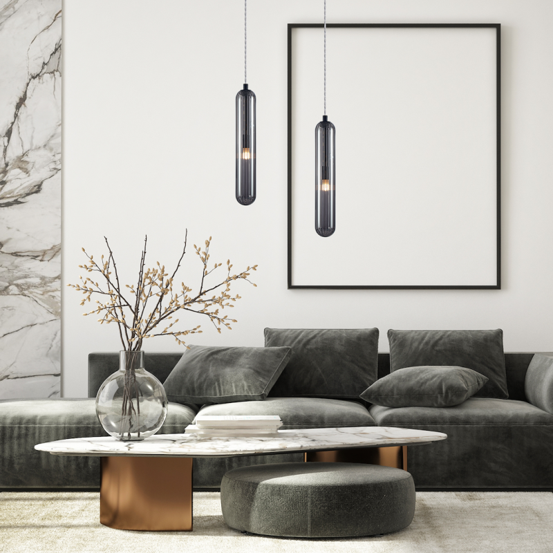 Lampa wisząca PAX BLACK 1xG9 Lampa wisząca PAX BLACK 1xG9