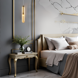Lampa wisząca PAX GOLD 1xG9 Lampa wisząca PAX GOLD 1xG9