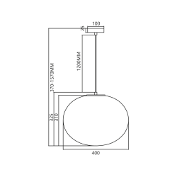Lampa wisząca CAMPANIA 1xE27 Lampa wisząca CAMPANIA 1xE27