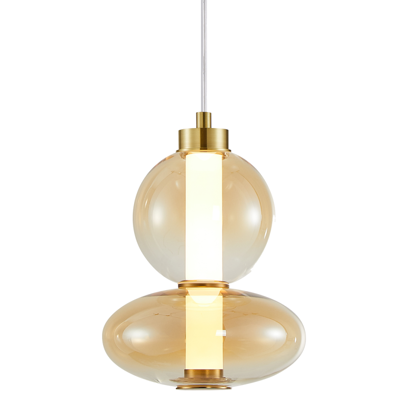 Lampa wisząca DAPHNE AMBER 12W Lampa wisząca DAPHNE AMBER 12W