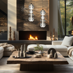DAPHNE SMOKED Pendant Lamp 36W DAPHNE SMOKED Pendant Lamp 36W