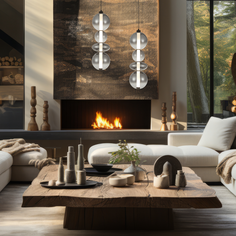 Lampa wisząca DAPHNE SMOKED 36W Lampa wisząca DAPHNE SMOKED 36W