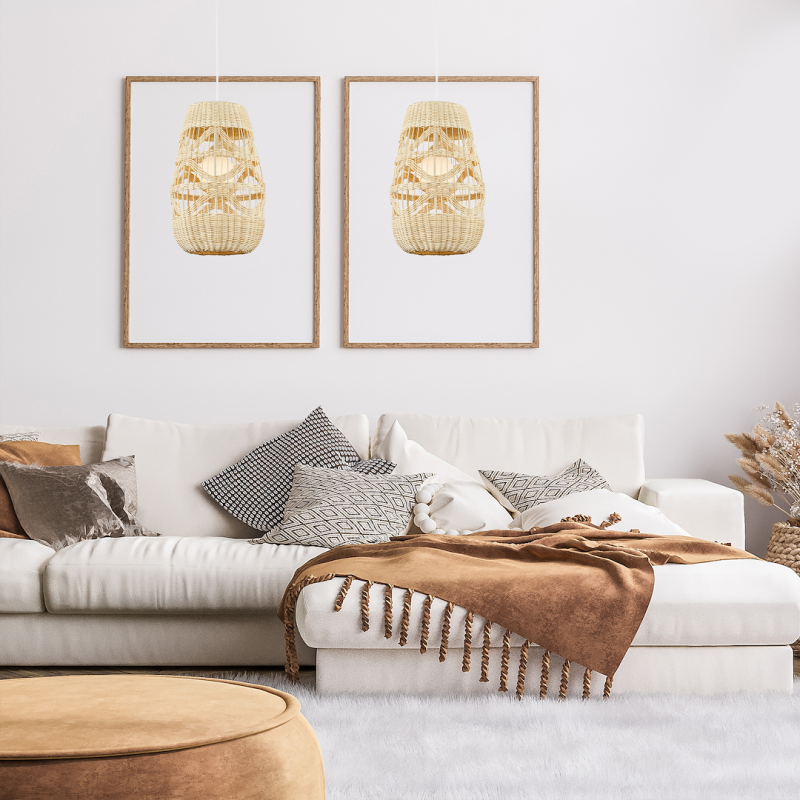 Lampa wisząca ARONA NATURAL 1xG9 fi 250 Lampa wisząca ARONA NATURAL 1xG9 fi 250