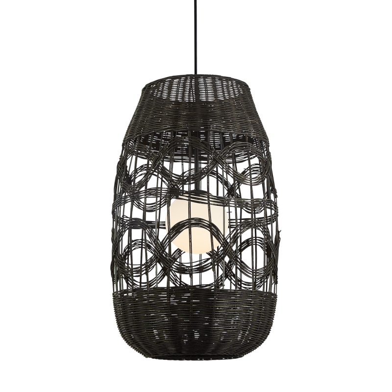 Lampa wisząca ARONA BLACK 1xE14 fi 400 Lampa wisząca ARONA BLACK 1xE14 fi 400