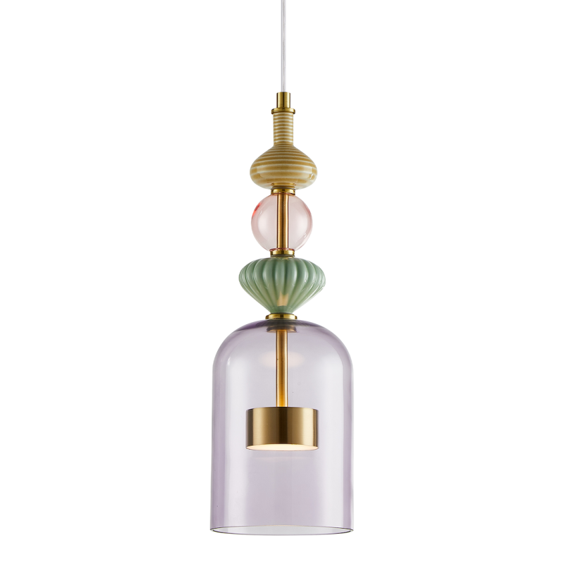 Lampa wisząca ARTE 12W LED śr. 13cm mosiądz Lampa wisząca ARTE 12W LED śr. 13cm mosiądz