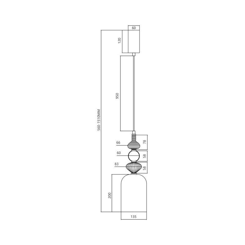 Lampa wisząca ARTE 12W LED śr. 13cm mosiądz Lampa wisząca ARTE 12W LED śr. 13cm mosiądz