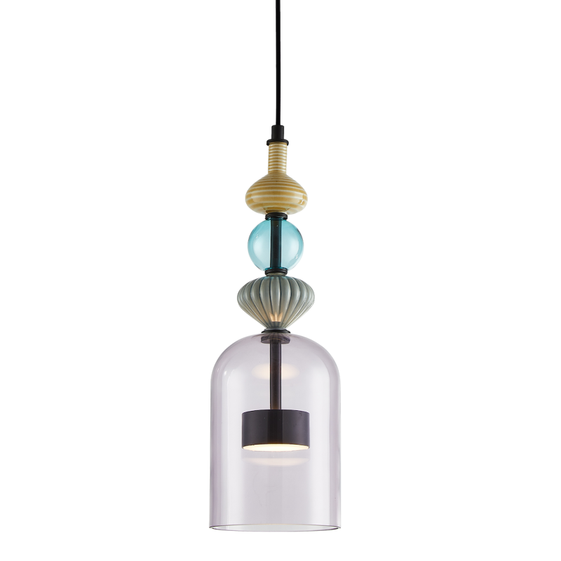 Arte 12W LED Pendant Lamp, 13cm Diameter, Black Arte 12W LED Pendant Lamp, 13cm Diameter, Black