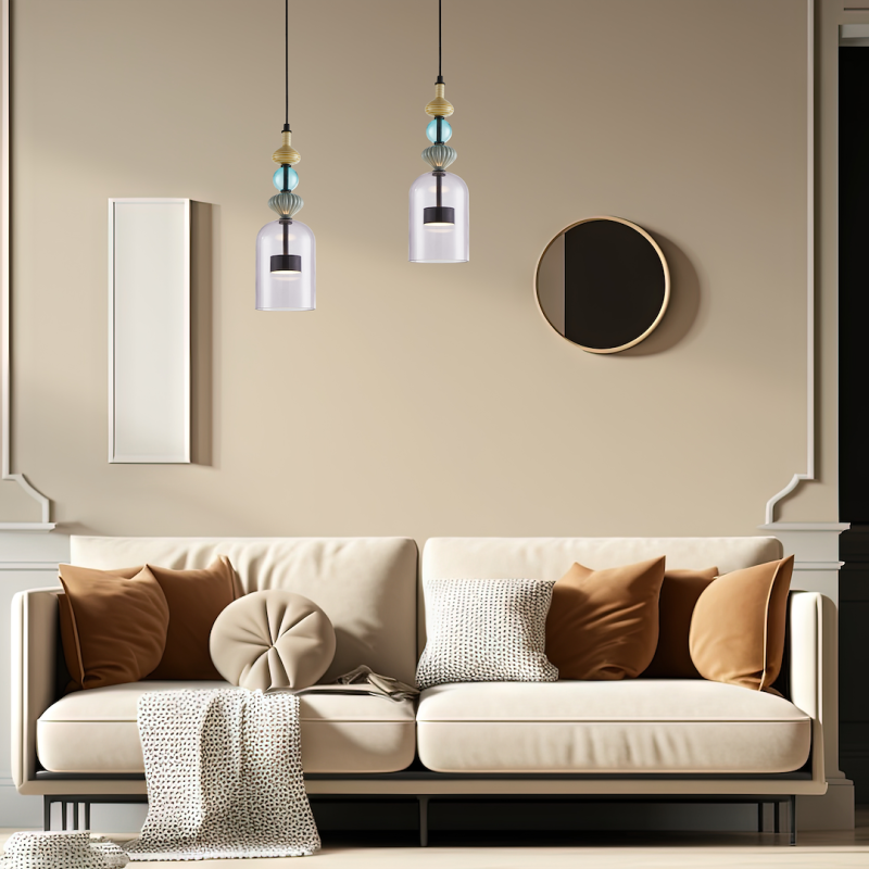 Lampa wisząca Arte 12W LED śr. 13cm czarny Lampa wisząca Arte 12W LED śr. 13cm czarny